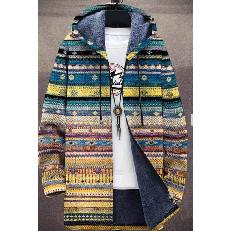 Plush windproof jacket