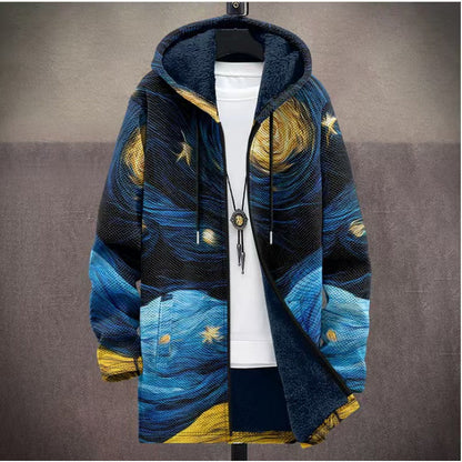 Plush windproof jacket