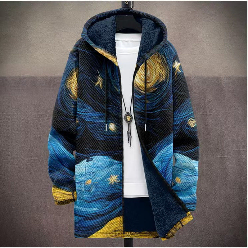 Plush windproof jacket