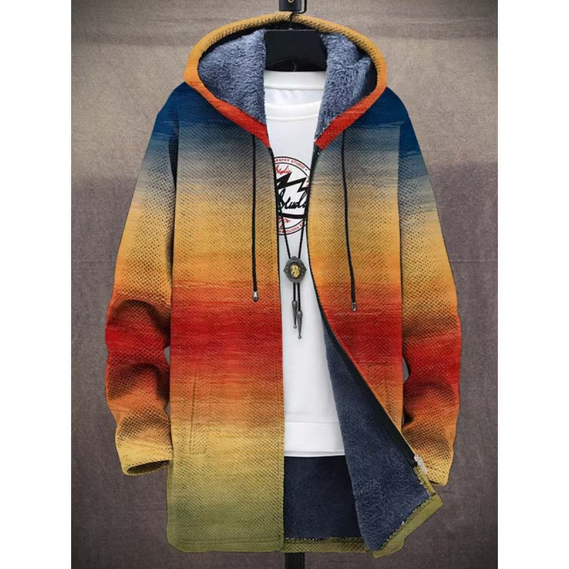 Plush windproof jacket