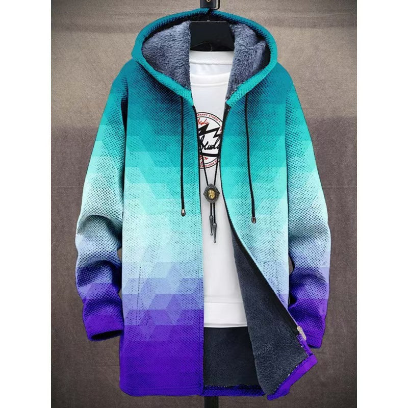 Plush windproof jacket