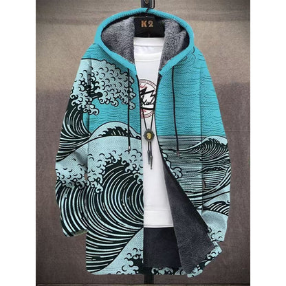 Plush windproof jacket