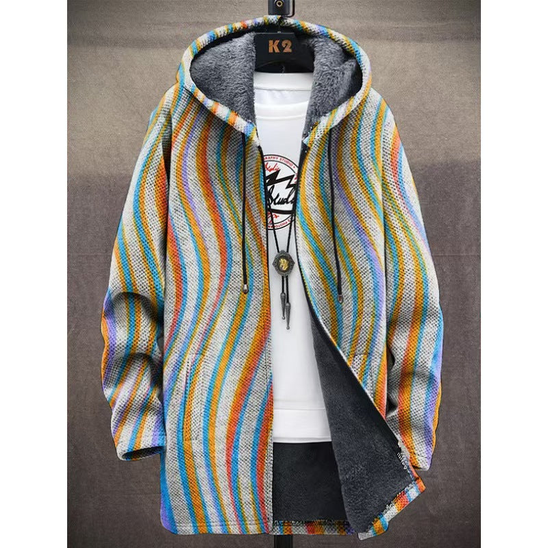 Plush windproof jacket