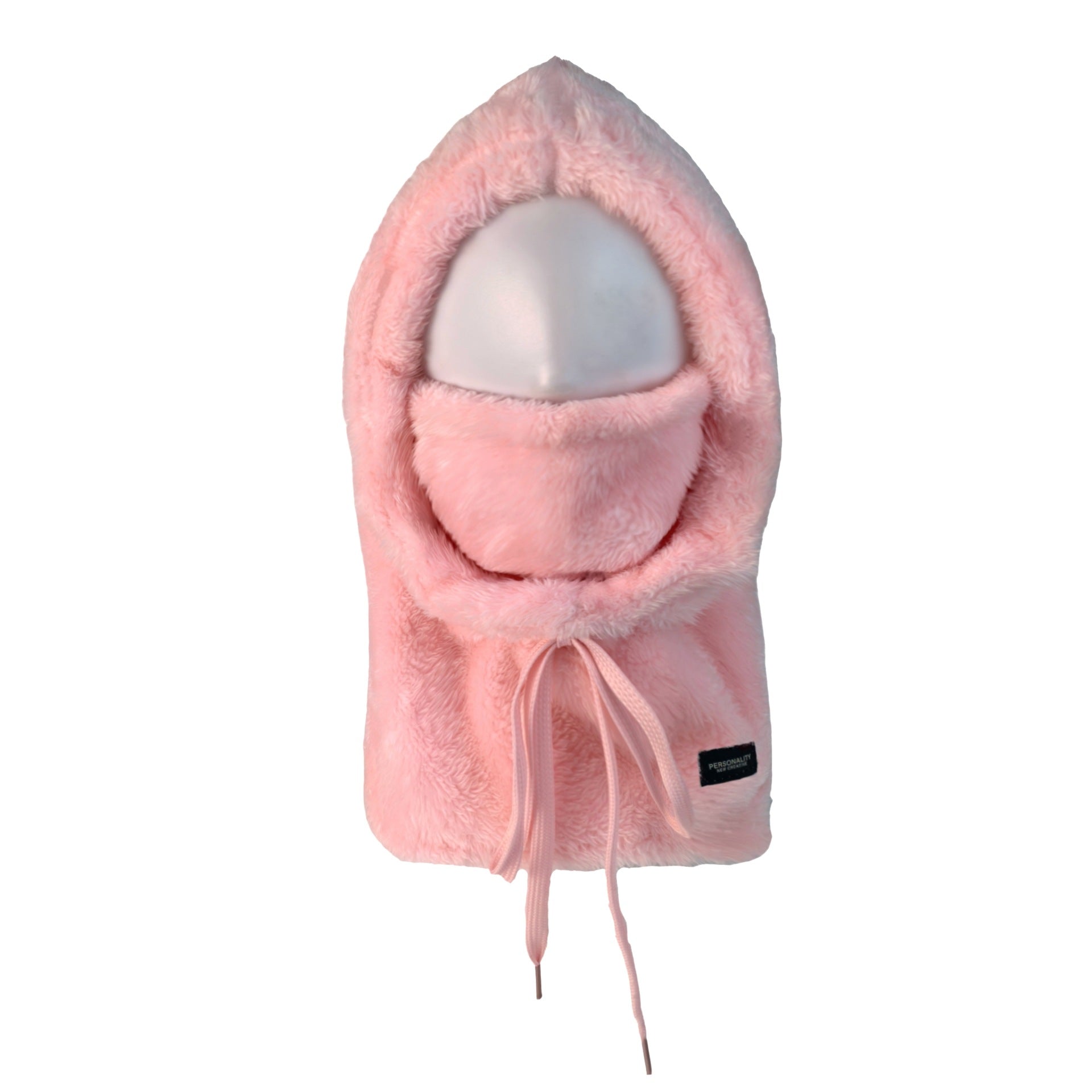 Plush Windproof Winter Hat with Ear and Neck Protection