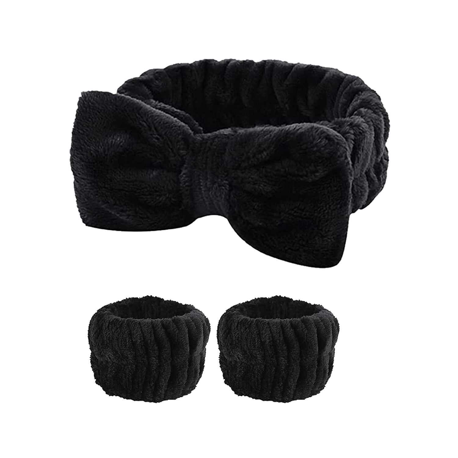 Plush Wrist Band Absorbent Sweat-absorbent Coral Fleece Waterproof