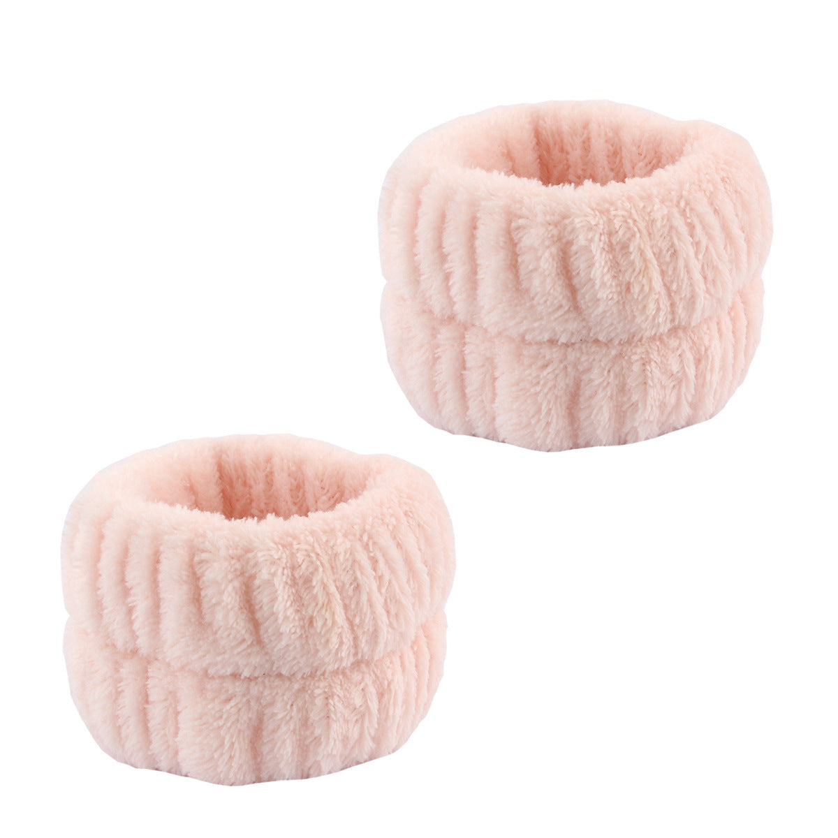 Plush wristband hairband
