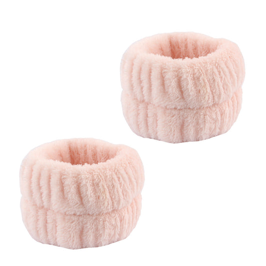 Plush wristband hairband