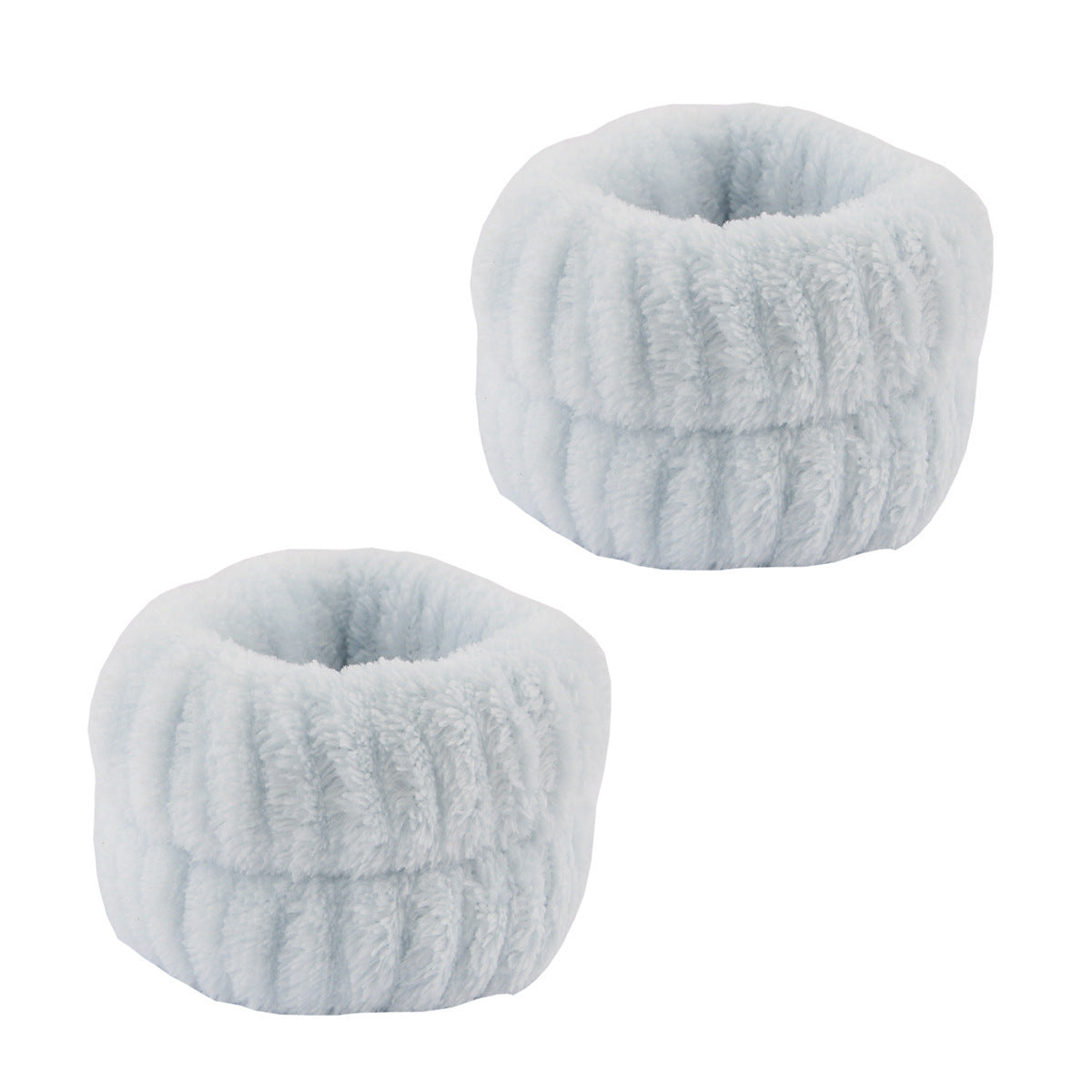 Plush wristband hairband