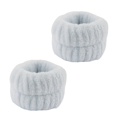 Plush wristband hairband