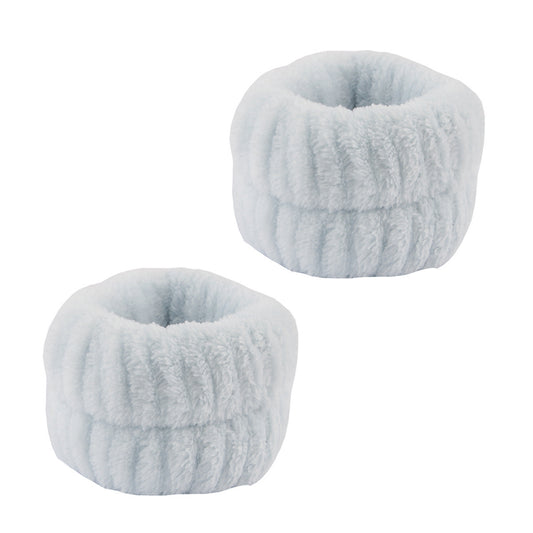 Plush wristband hairband