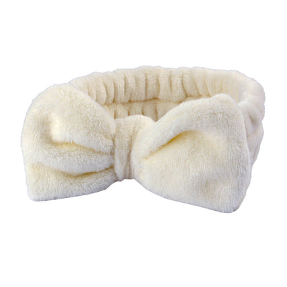 Plush wristband hairband