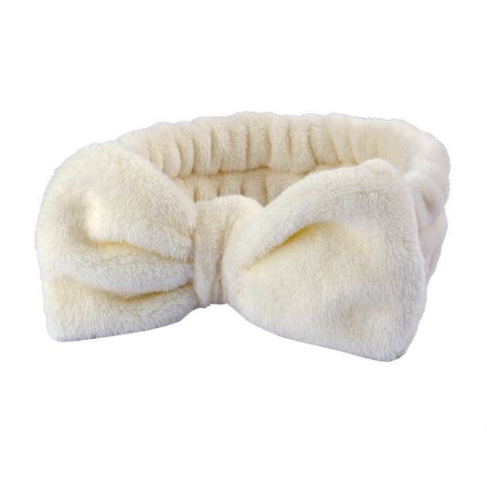 Plush wristband hairband