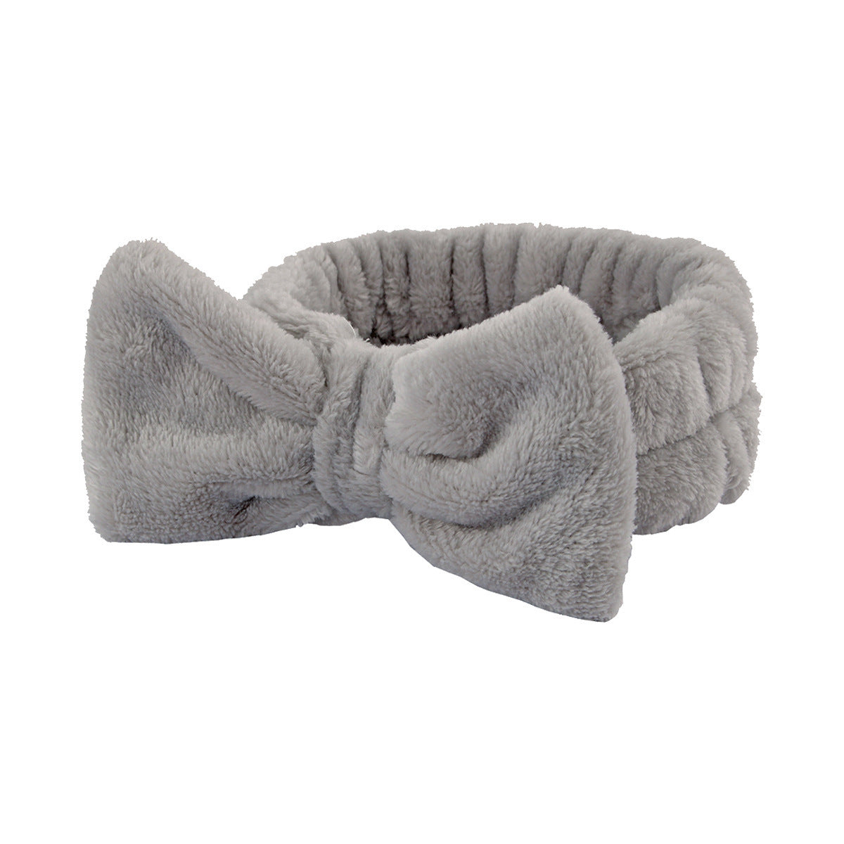 Plush wristband hairband