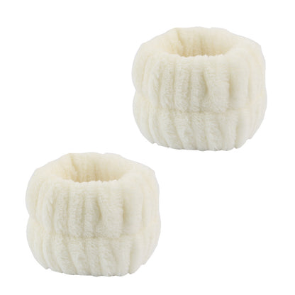 Plush wristband hairband