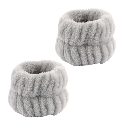 Plush wristband hairband