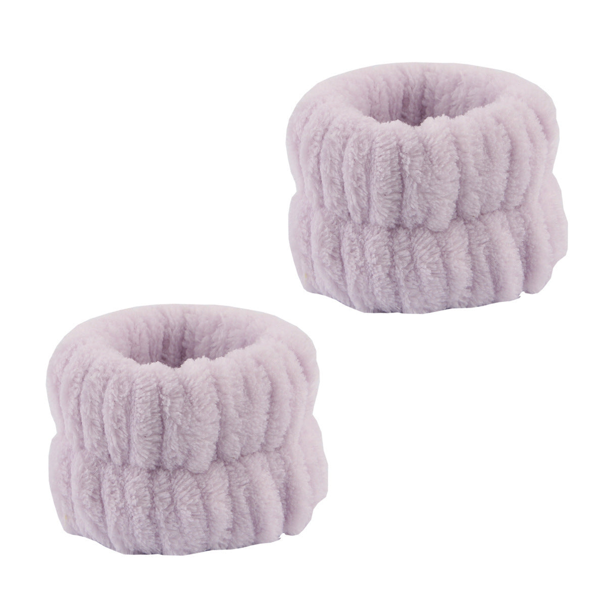 Plush wristband hairband