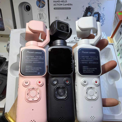 Pocket 4K Camera with Wi-Fi and Touchscreen