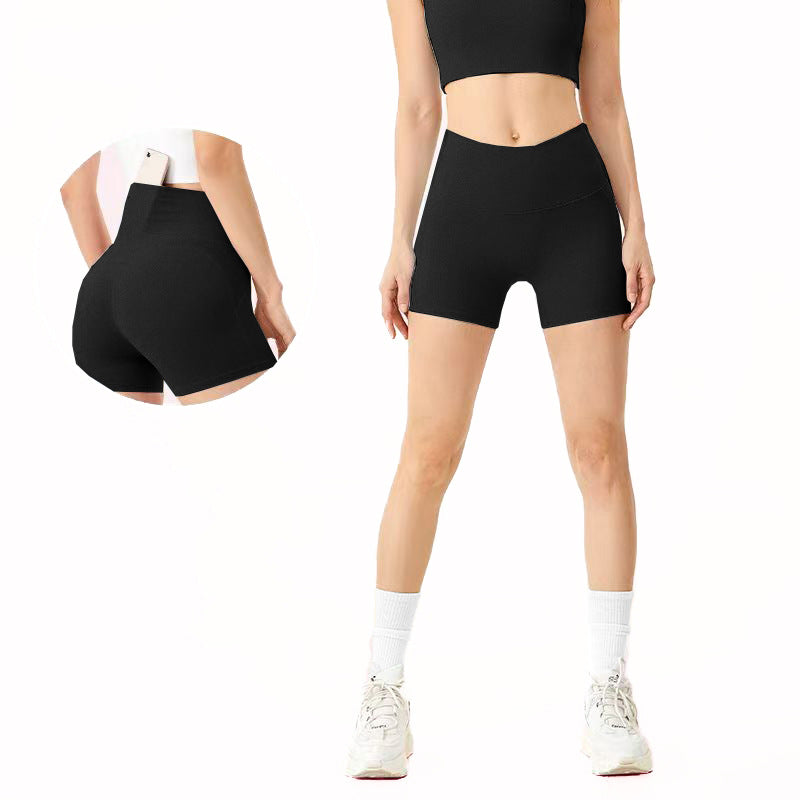Pocket-sized yoga fitness sweatpants