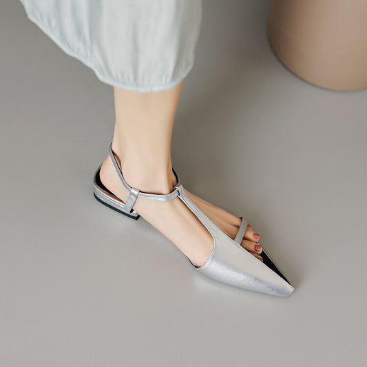 Pointed Flat Sandals Women