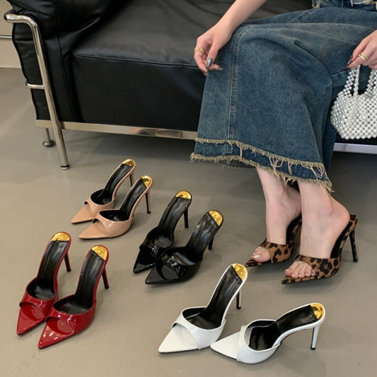 Pointed-Heel Sandals