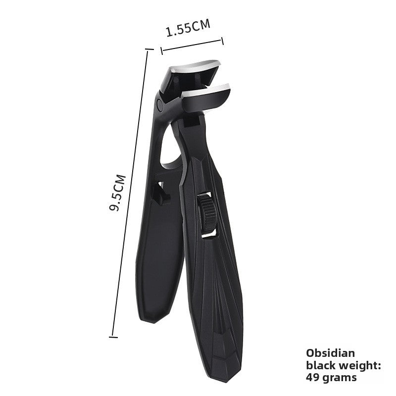 Pointed Oblique Nail Clippers Stainless Steel Large Opening