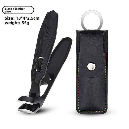 Pointed Oblique Nail Clippers Stainless Steel Large Opening