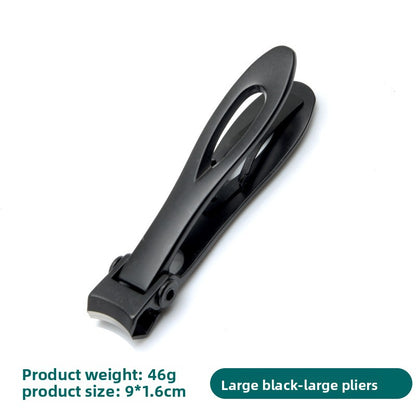 Pointed Oblique Nail Clippers Stainless Steel Large Opening