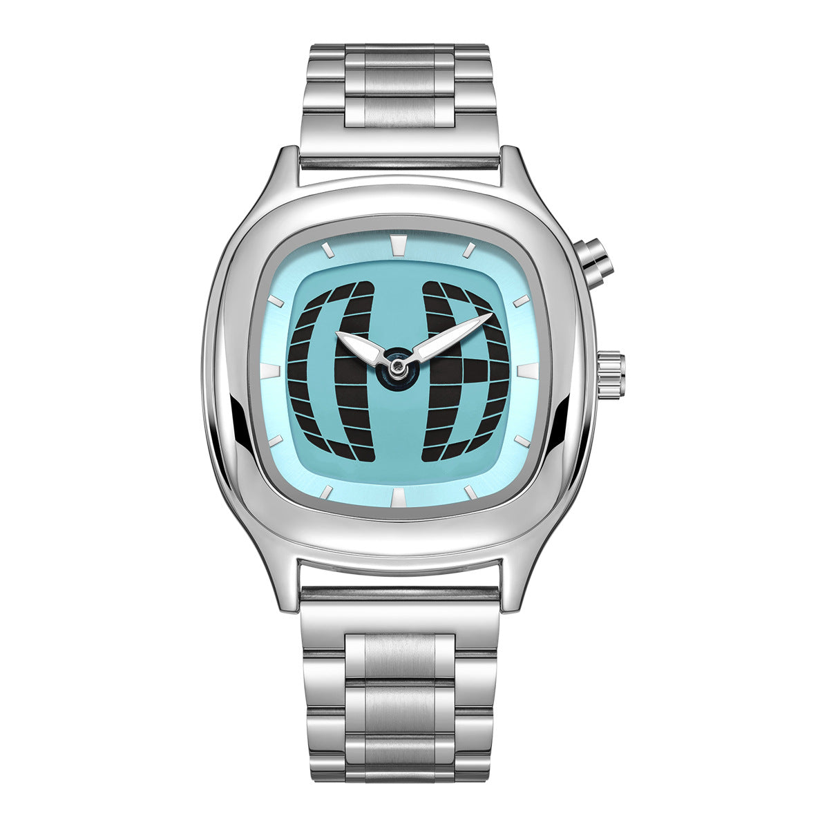Pointer and digital dual display quartz watch