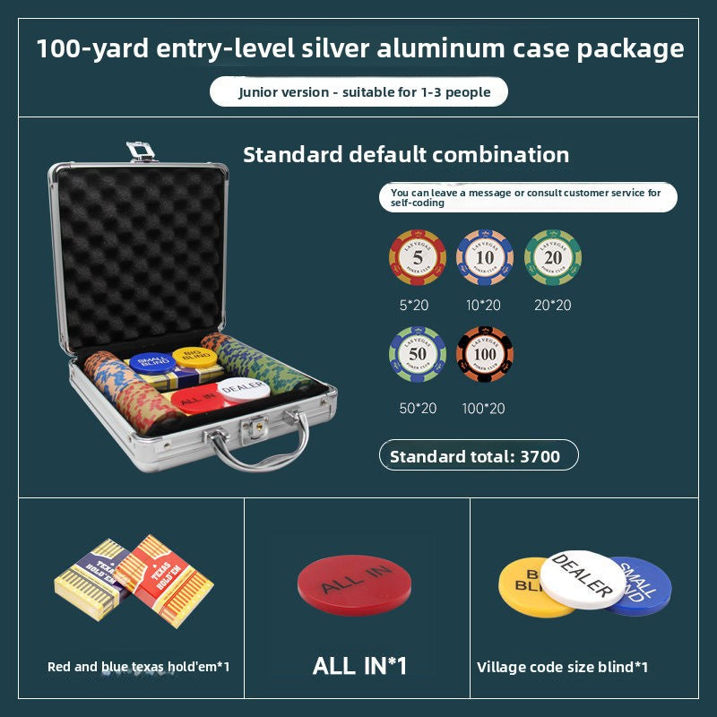 Poker chip set