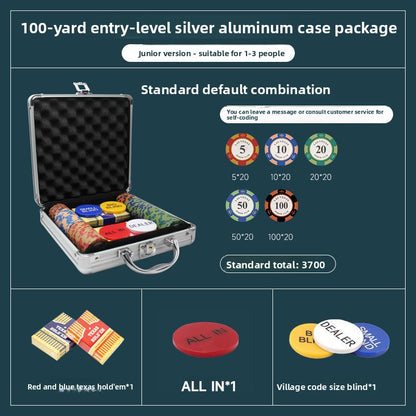 Poker chip set