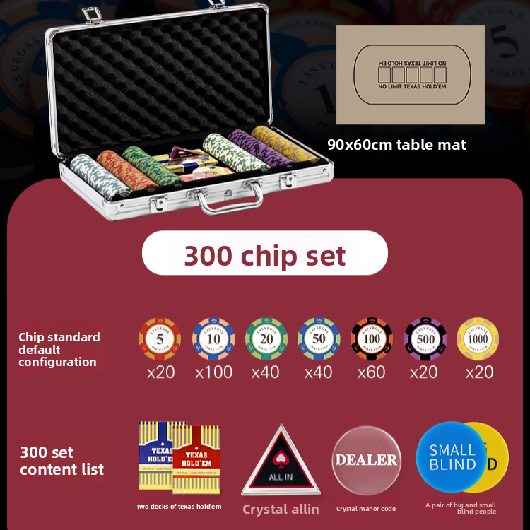 Poker chip set