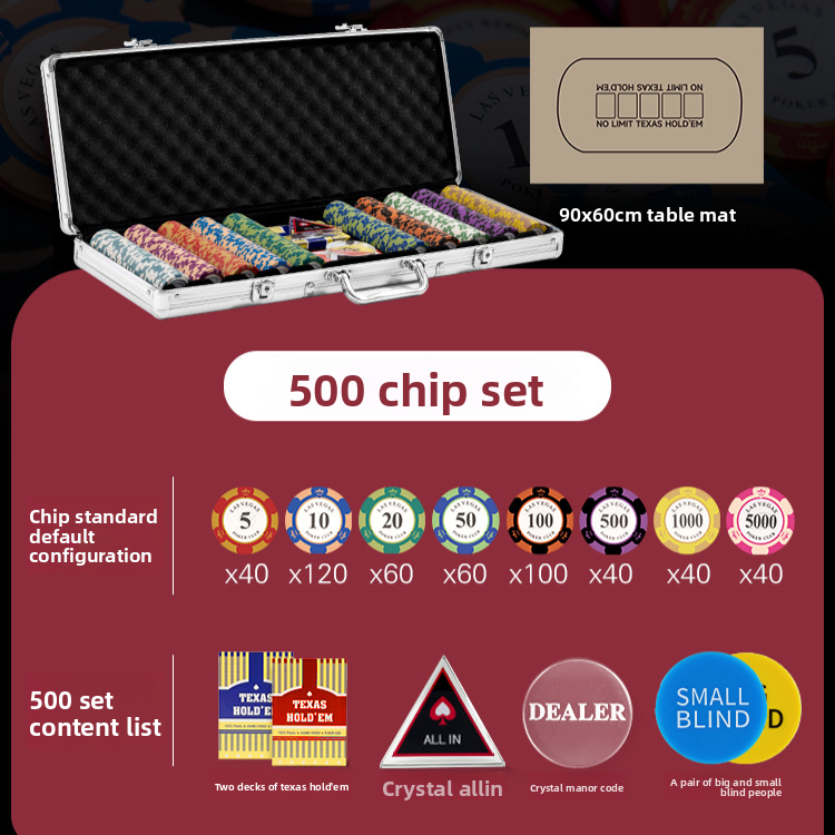 Poker chip set