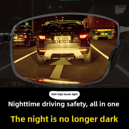 Polarized Night Vision Driving Sunglasses