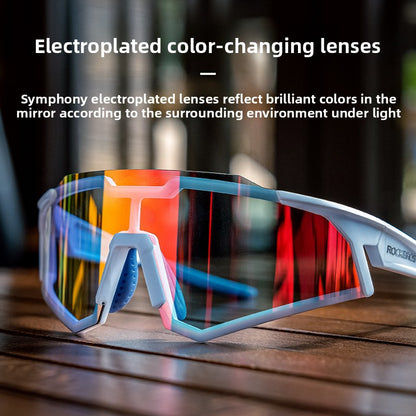 Polarized Photochromic Sports Glasses for Cycling Running