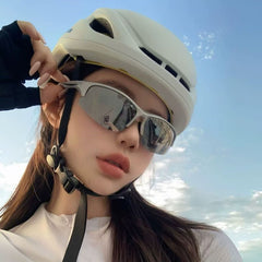Silver Frame Gray Lens Polarized