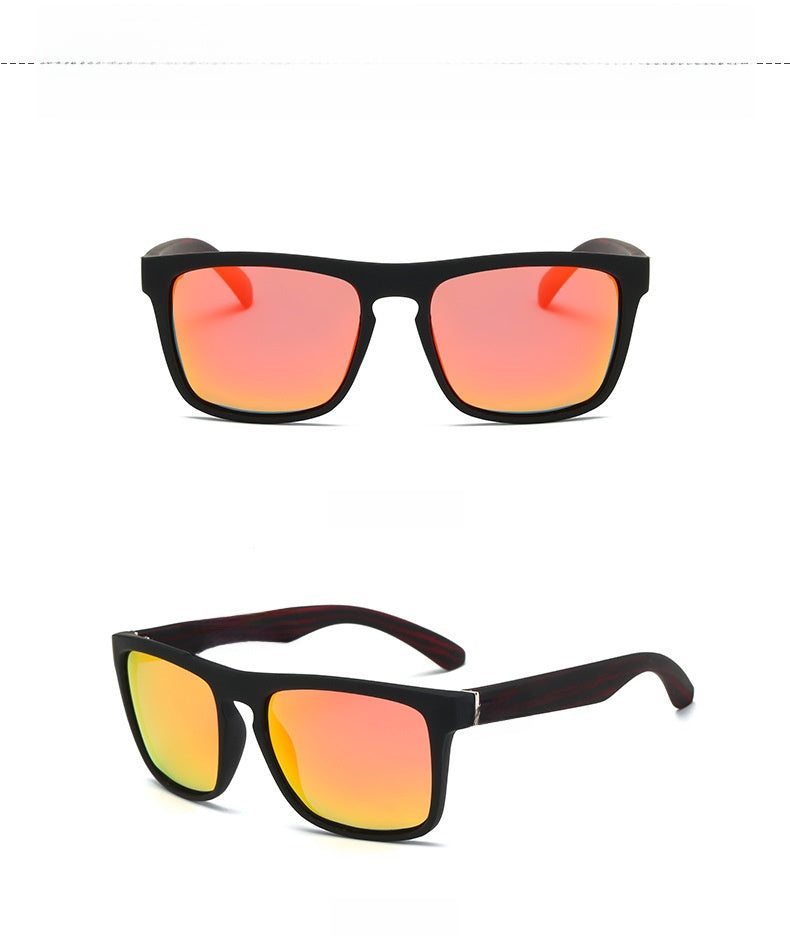 Polarized Square Frame Sunglasses for Men