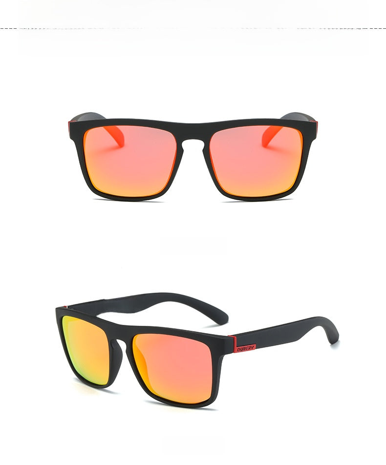 Polarized Square Frame Sunglasses for Men