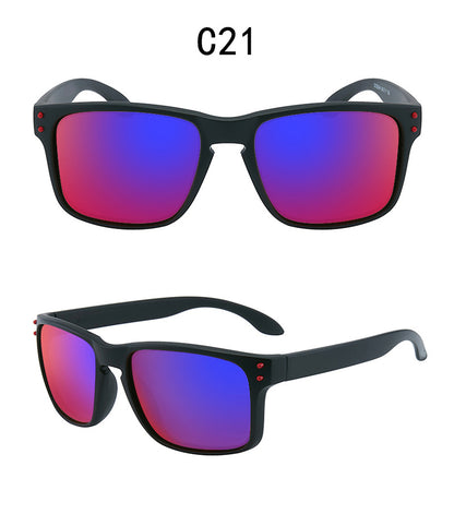 Polarized Square Frame Sunglasses
