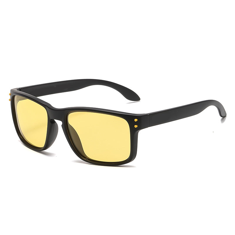 Polarized Square Frame Sunglasses