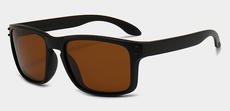 Polarized Square Frame Sunglasses