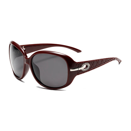 Polarized Sunglasses Fashion Oval Frame UV Protection