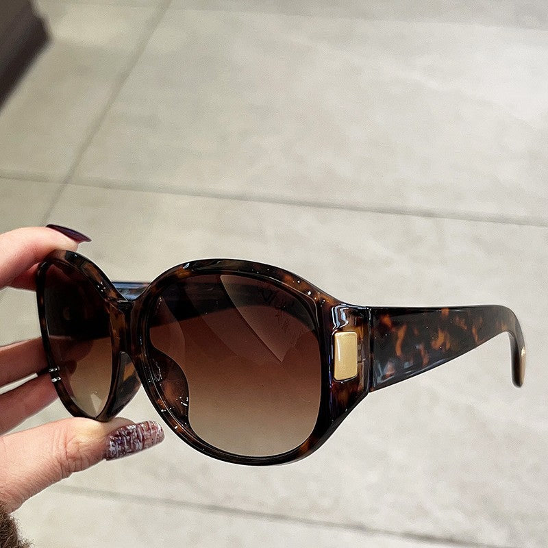 Polarized UV Protection Sunglasses with Geometric Design