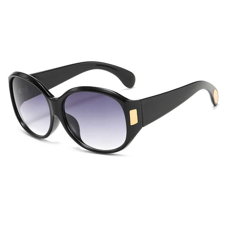 Polarized UV Protection Sunglasses with Geometric Design