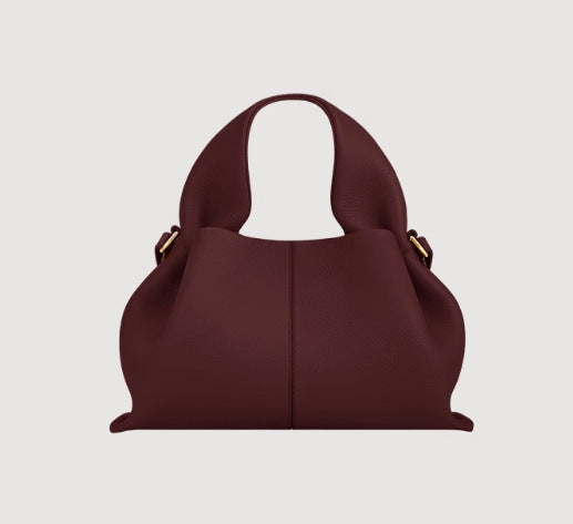 Polene Cloud Leather Crossbody Bag