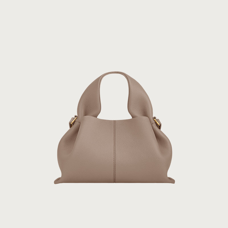 Polene Cloud Leather Crossbody Bag