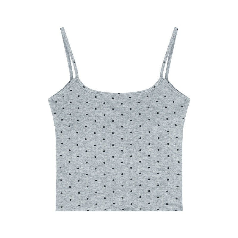 Polka-dot camisole