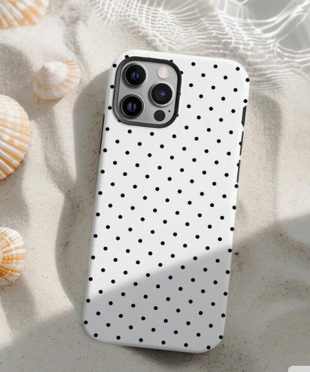 Polka Dot Double Layer iPhone Case