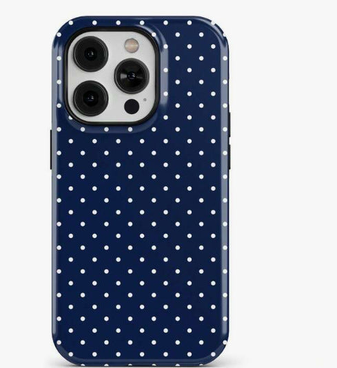 Polka Dot Double Layer Protective iPhone Case