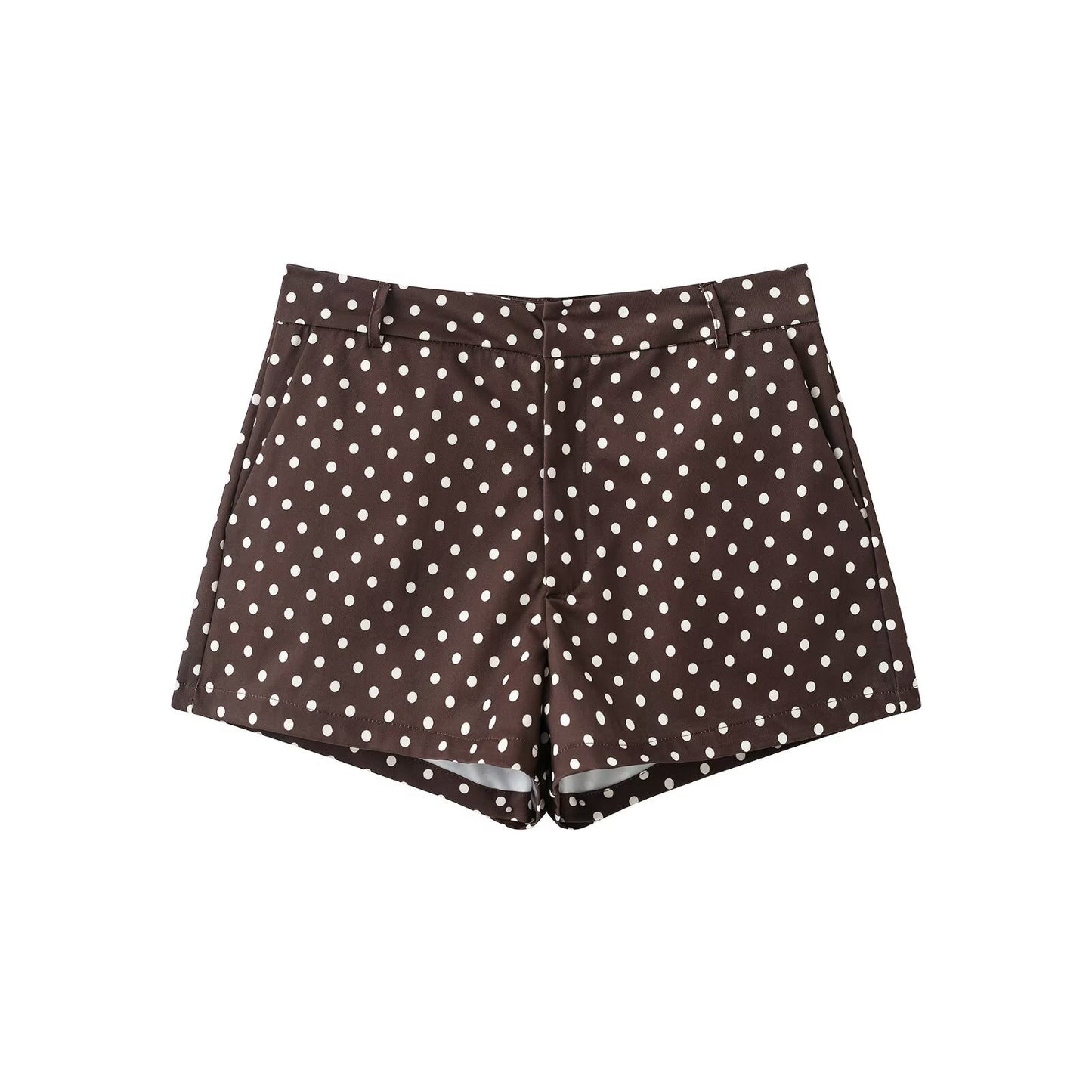 Polka Dot Drawstring Jacket and Pants