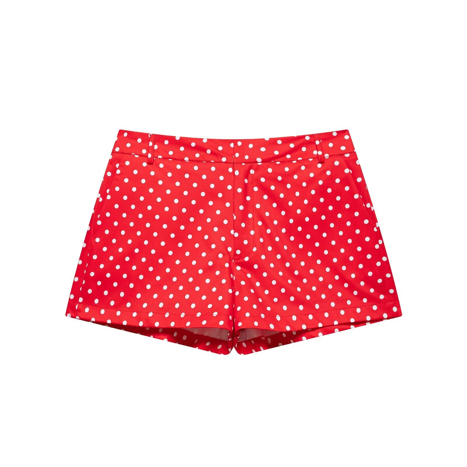 Polka Dot Drawstring Jacket and Pants